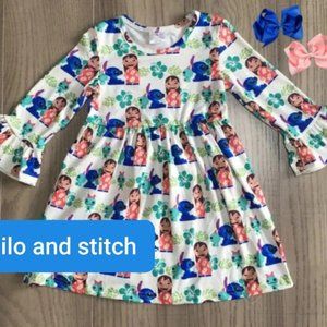 Girls Boutique Lilo and Stitch dress size 3t   (NEW)